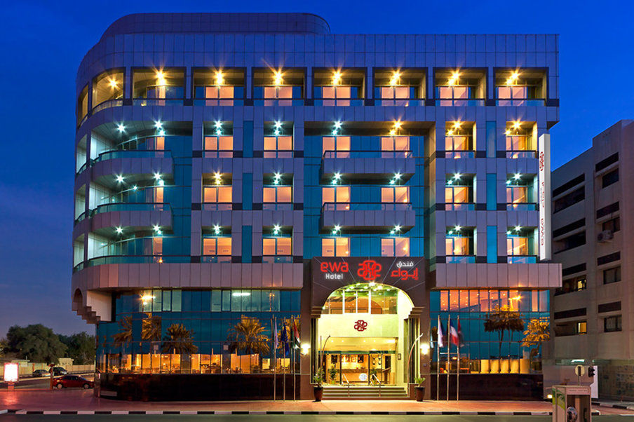 Ewa Hotel Dubái Exterior foto